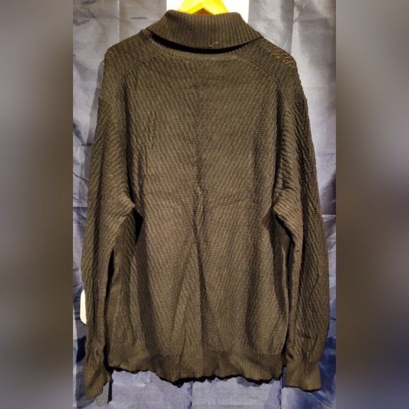 Johnston & Murphy Men's Black Sweater - Picture 3 of 4